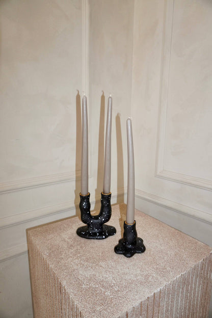 Lagom Resin Candlestick Holder