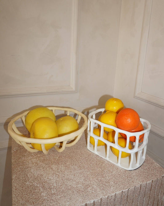 Uluu Resin Fruit Basket