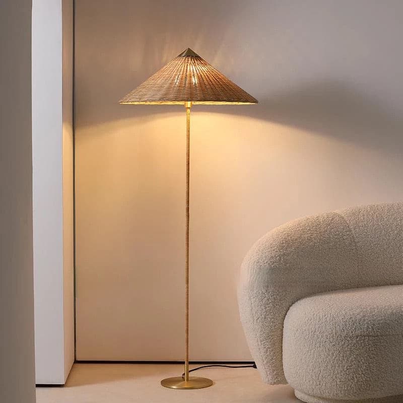 Liuna Rattan Floor Lamp