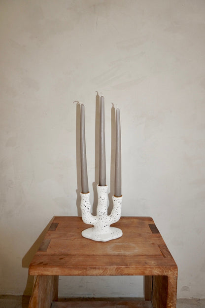 Lagom Resin Candlestick Holder