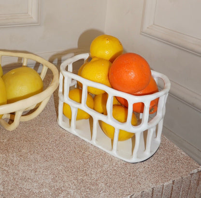 Uluu Resin Fruit Basket