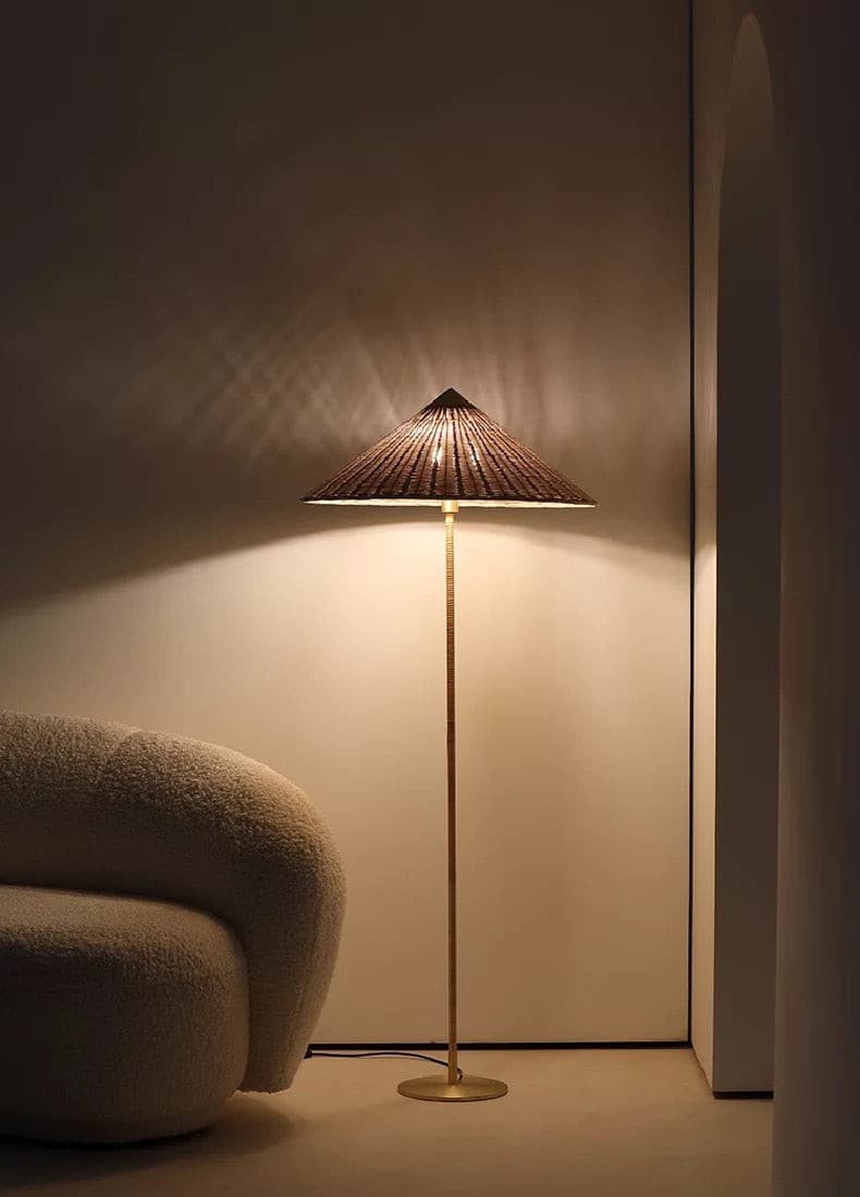 Liuna Rattan Floor Lamp